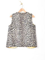 レオパード柄 ヴィンテージベスト