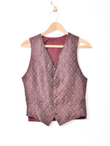 アラベスク調デザイン スーツベスト