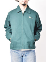 【3色展開】Backers タイガー刺繍 ジップジャケット