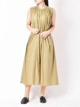 【5色展開】Emerald Motel ノースリーブ シャツワンピース