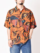 DOCKERS by Levi's 総柄 半袖シャツ