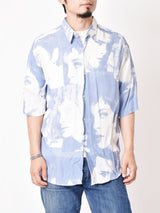 フェイスプリント総柄 ショートスリーブシャツ