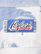 フェイスプリント総柄 ショートスリーブシャツ