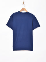 BEER プリントTシャツ ネイビー