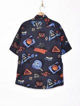 マルチモチーフ ショートスリーブシャツ