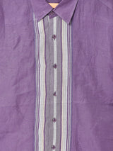 ストライプデザイン ショートスリーブシャツ