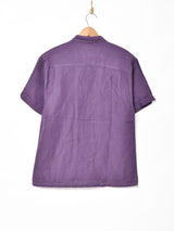 ストライプデザイン ショートスリーブシャツ