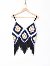 【3色展開】Elcaminoクロシェニット ビスチェ