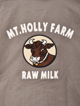 Backers アニマル刺繍 ジップジャケット グレー