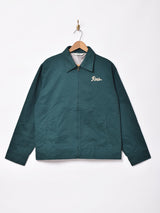 【3色展開】Backers タイガー刺繍 ジップジャケット