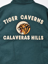 【3色展開】Backers タイガー刺繍 ジップジャケット