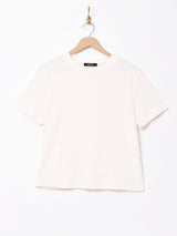 【2色展開】Meridian シュリンクカットソー
