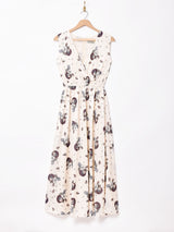 Emerald Motel ガールモチーフ スリーブレスドレス