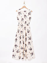 Emerald Motel ガールモチーフ スリーブレスドレス