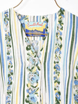 Emerald Motel ストライプ×花柄 サマードレス