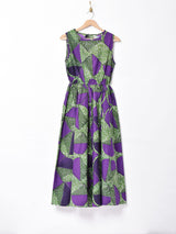 【2色展開】Emerald Motel バティックプリント ドレス