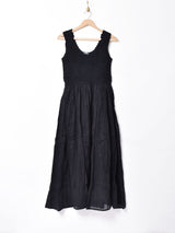 【2色展開】Emerald Motel 切り替え ノースリーブワンピース