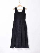 【2色展開】Emerald Motel 切り替え ノースリーブワンピース