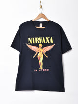 NIRVANAバンドTシャツ