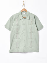 【5色展開】Backers 半袖グアヤベラシャツ