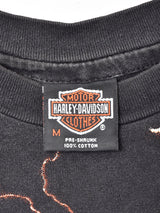 「HARLEY DAVIDSON」イナズマプリントTシャツ