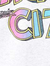 アメリカ製MACKINAW CITYグラフィティープリントTシャツ