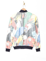 Bird柄ペーパージャケット