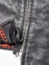 レザースウィングトップ