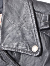 「Excelled」サークルジップダブルライダースジャケット