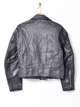 「Excelled」サークルジップダブルライダースジャケット