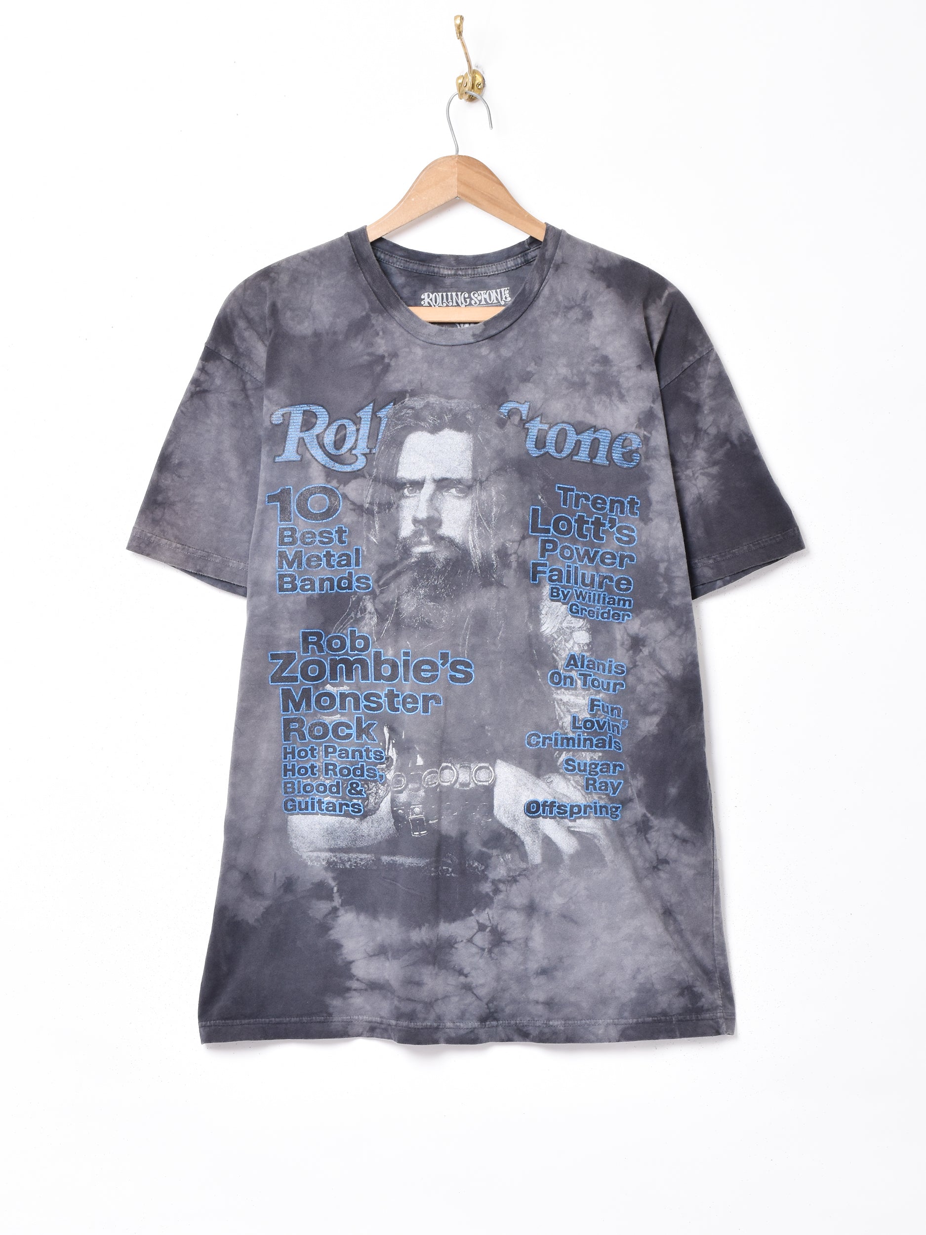 ROLLING STONE Rob Zombi プリントTシャツ – 古着屋Top of the Hillのネット通販サイト