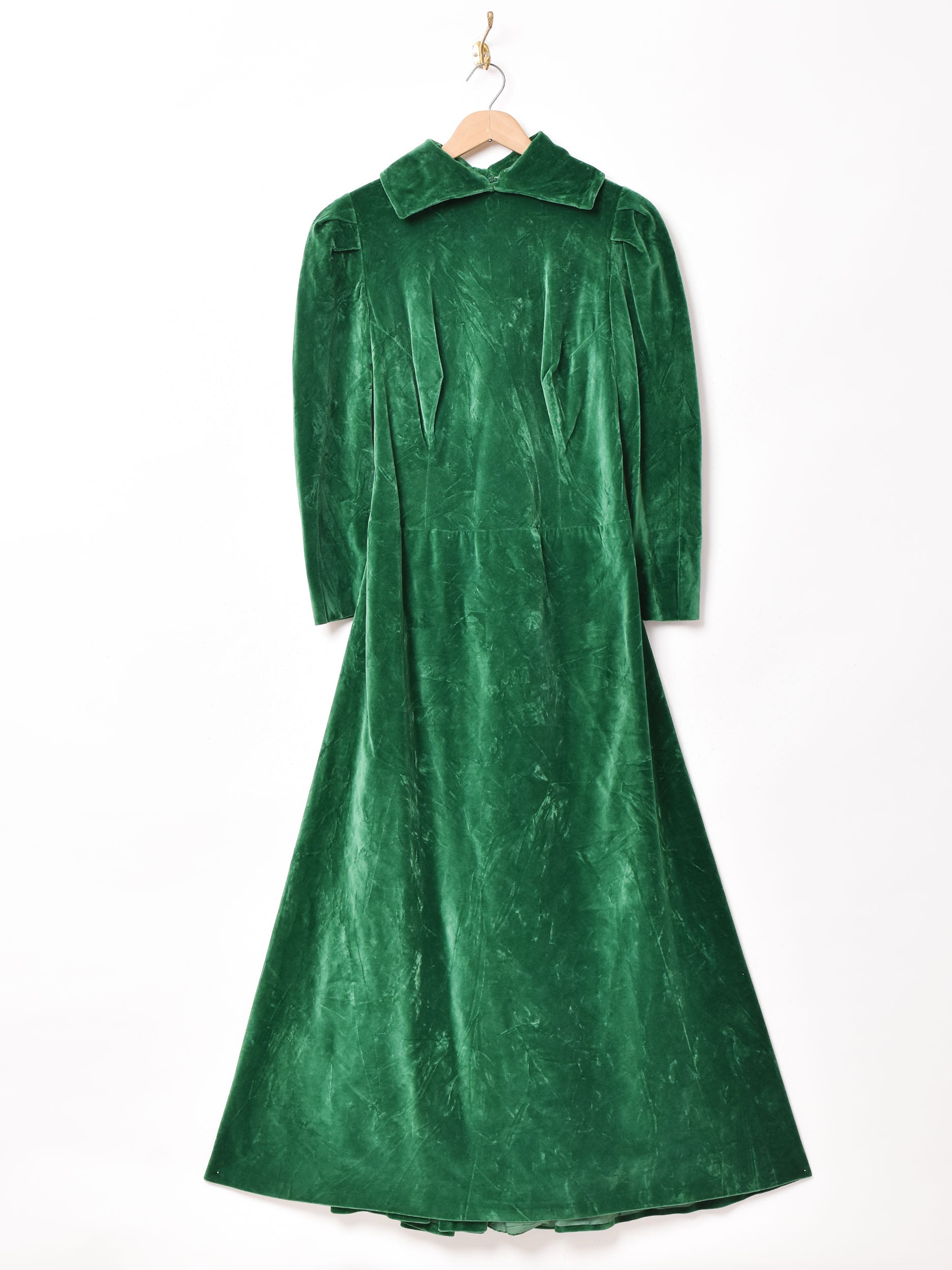 70s vintage ベロア　ワンピース 70's Vintage Velvet One Piece｜70年代 ビンテージベロアワンピース