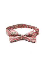 【2色展開】ペイズリー柄ボウタイ