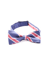 【3色展開】ストライプ柄ボウタイ