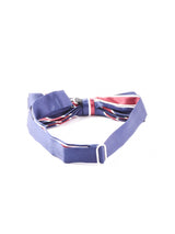 【3色展開】ストライプ柄ボウタイ