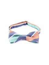 【3色展開】ストライプ柄ボウタイ