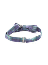 【3色展開】チェック柄ボウタイ