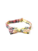 【3色展開】チェック柄ボウタイ