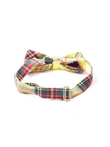 【3色展開】チェック柄ボウタイ