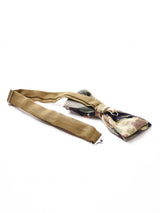 カモフラ柄 パッチワーク ボウタイ