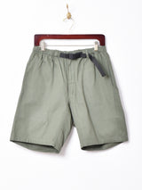 【5色展開】Backersバックル イージーショートパンツ グリーン