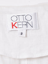 ラッフルカラー ブラウス