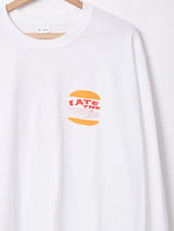 【2色展開】Backers ハンバーガープリントロンT