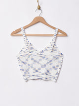 【2色展開】Meridian サマーニット キャミソール