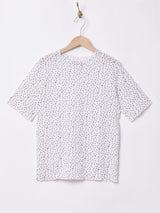 【2色展開】Meridianフラワーパターン 半袖カットソー