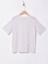 【2色展開】Meridianフラワーパターン 半袖カットソー