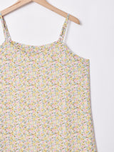 【2色展開】Meridian小花柄 キャミソールワンピース