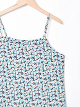 【2色展開】Meridian小花柄 キャミソールワンピース