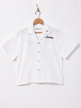 【2色展開】Elcamino半袖ボーリングシャツ コットン