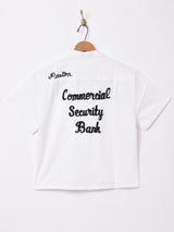 【2色展開】Elcamino半袖ボーリングシャツ コットン